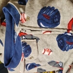 [Carter's] Baseball Onesie - 18 months